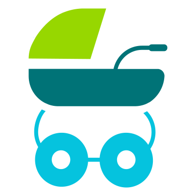 Baby delivery icon